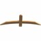 Ekena Millwork Bellingham Timber Gable Bracket, Western Red Cedar, 48"W x 16"H x 1 1/2"D x 3 1/2"F, 8/12 Pitch GBW048X16X0204BEL00SWR - alternate 3